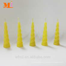 First Class Own Mould Lemon Yellow Unicorn Candle For Cake Wholesale